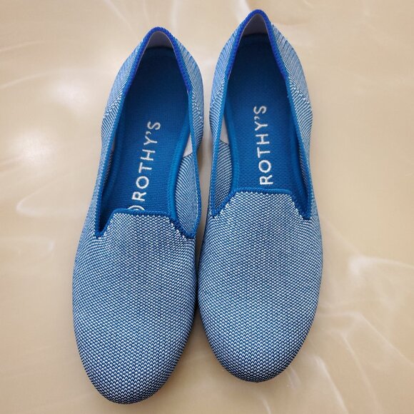Rothy’s The Loafer Indigo Cloud Women’s Size 7 - Picture 2 of 11